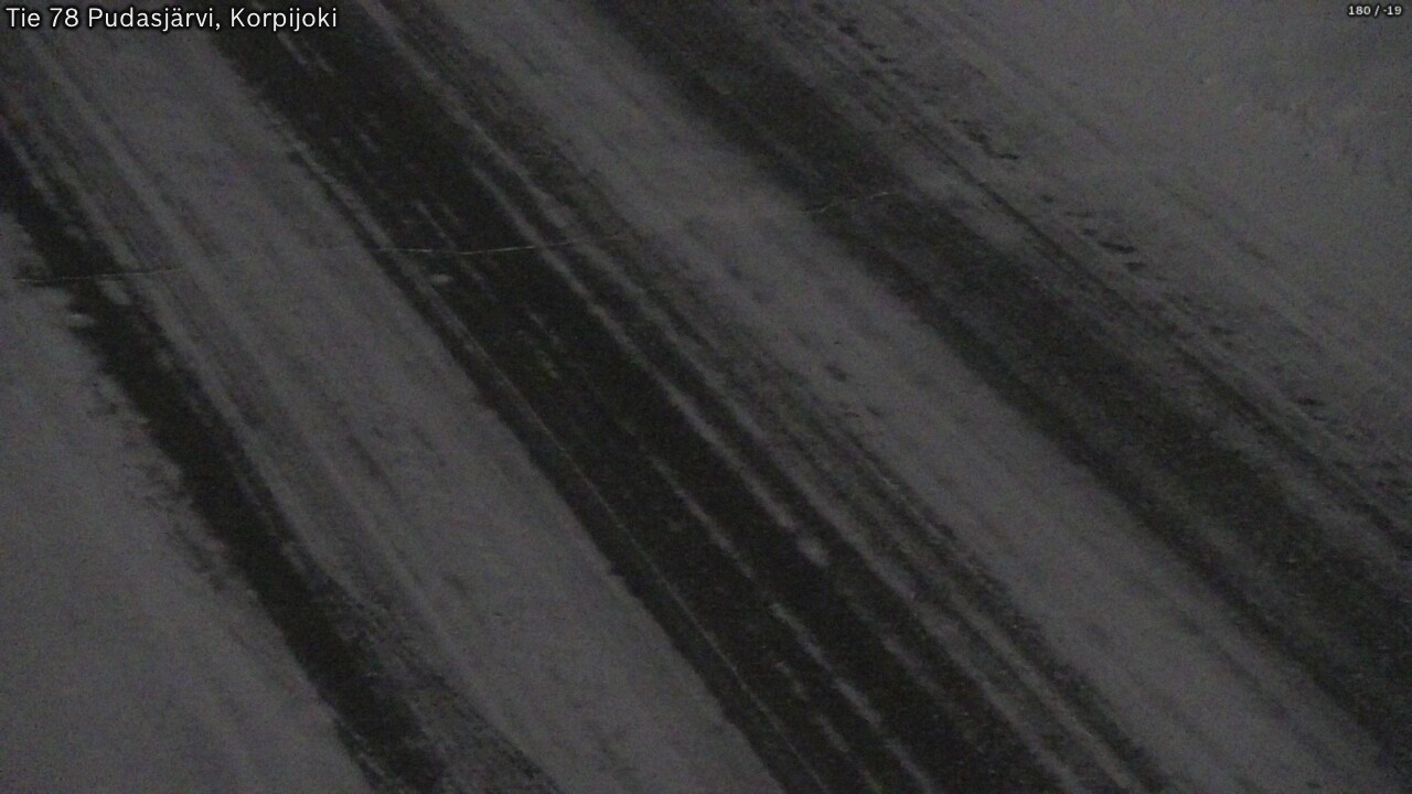 Kelikamerat Kuva Tie 78 Pudasjärvi, Korpijo, Pudasjärvi, Pohjois-Pohjanmaa