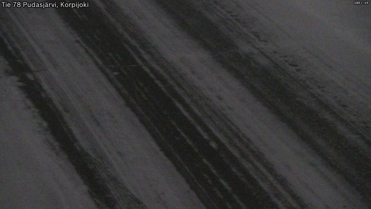 Kelikamerat Kuva Tie 78 Pudasjärvi, Korpijo, Pudasjärvi, Pohjois-Pohjanmaa