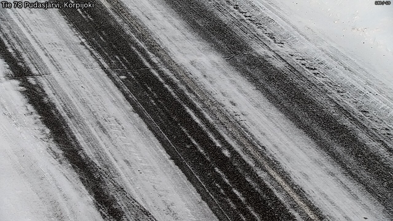 Kelikamerat Kuva Tie 78 Pudasjärvi, Korpijo, Pudasjärvi, Pohjois-Pohjanmaa