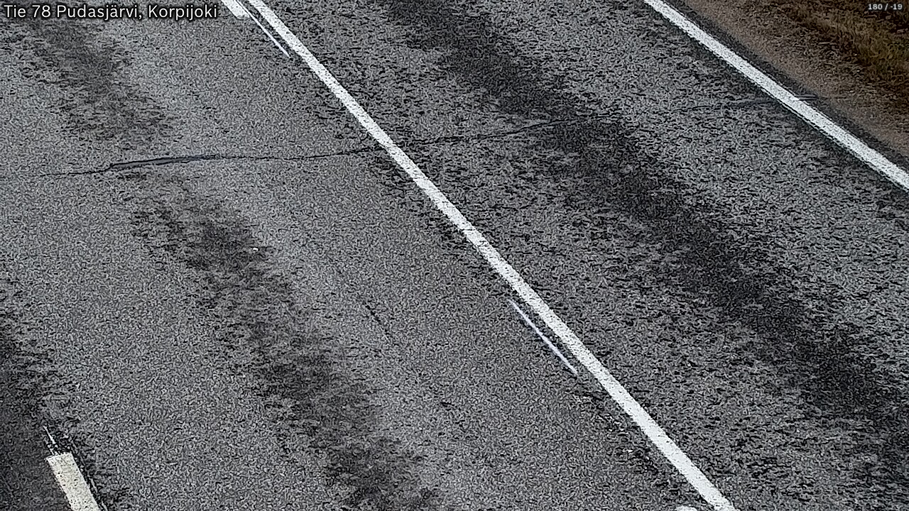 Kelikamerat Kuva Tie 78 Pudasjärvi, Korpijo, Pudasjärvi, Pohjois-Pohjanmaa