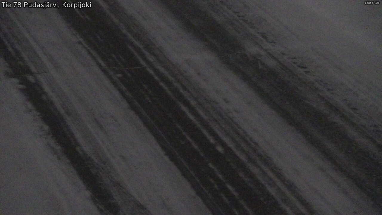 Kelikamerat Kuva Tie 78 Pudasjärvi, Korpijo, Pudasjärvi, Pohjois-Pohjanmaa