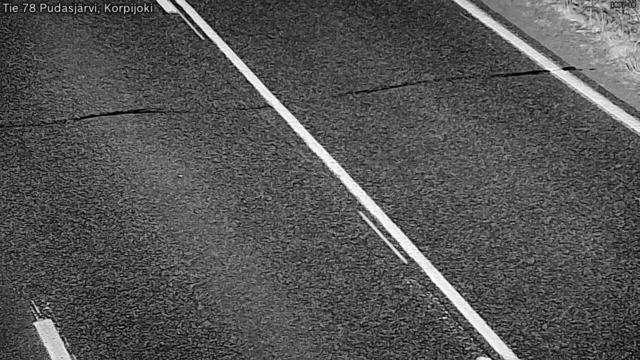 Kelikamerat Kuva Tie 78 Pudasjärvi, Korpijo, Pudasjärvi, Pohjois-Pohjanmaa