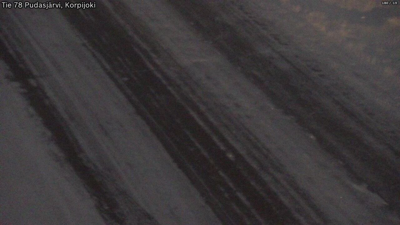 Kelikamerat Kuva Tie 78 Pudasjärvi, Korpijo, Pudasjärvi, Pohjois-Pohjanmaa