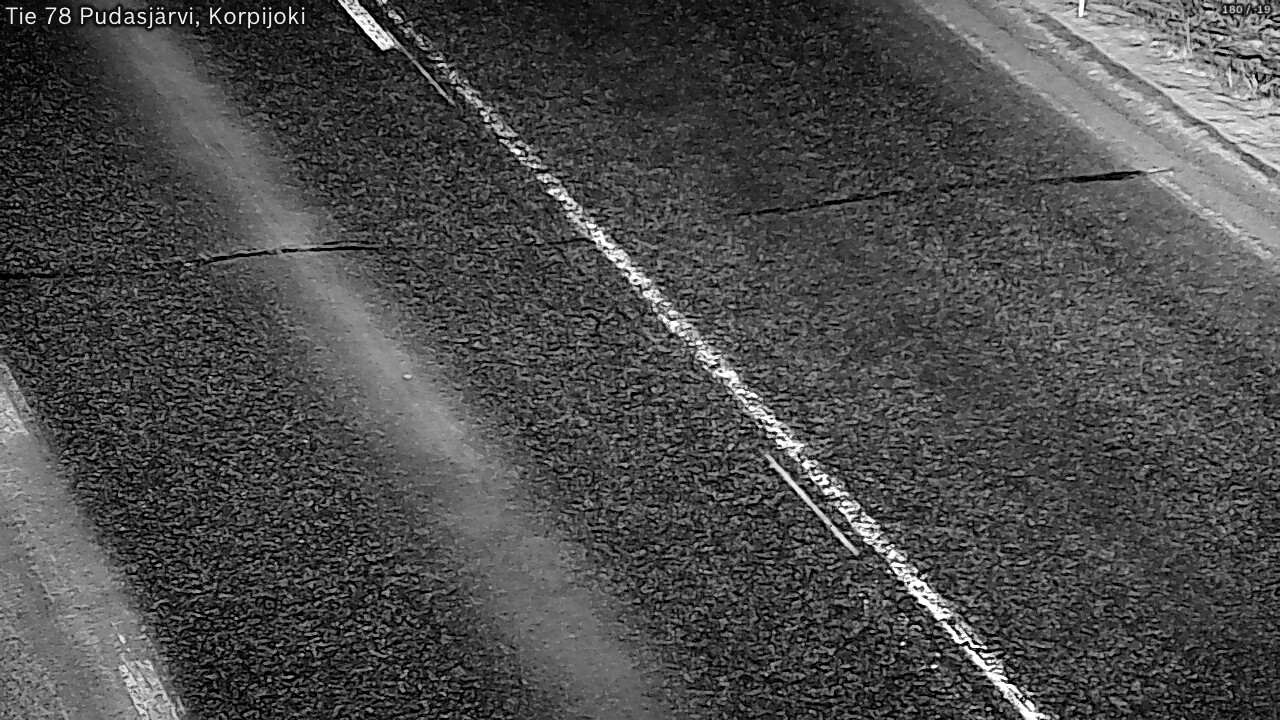 Kelikamerat Kuva Tie 78 Pudasjärvi, Korpijo, Pudasjärvi, Pohjois-Pohjanmaa