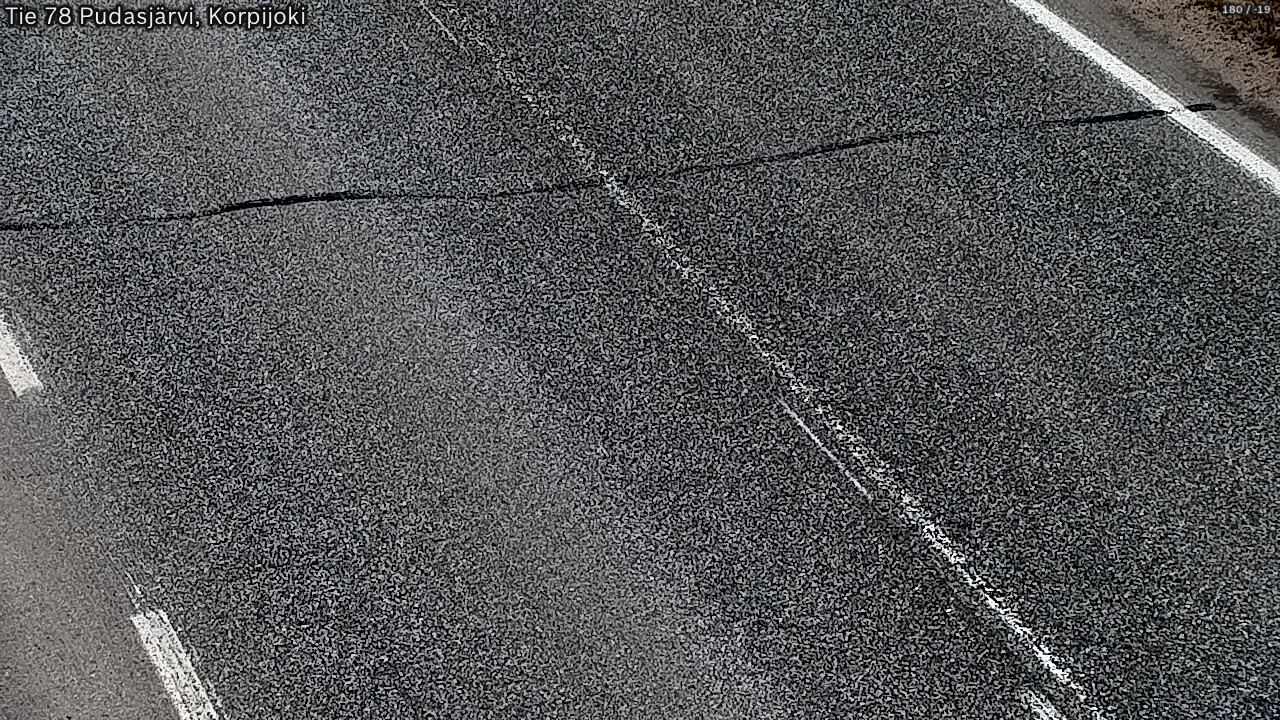 Kelikamerat Kuva Tie 78 Pudasjärvi, Korpijo, Pudasjärvi, Pohjois-Pohjanmaa
