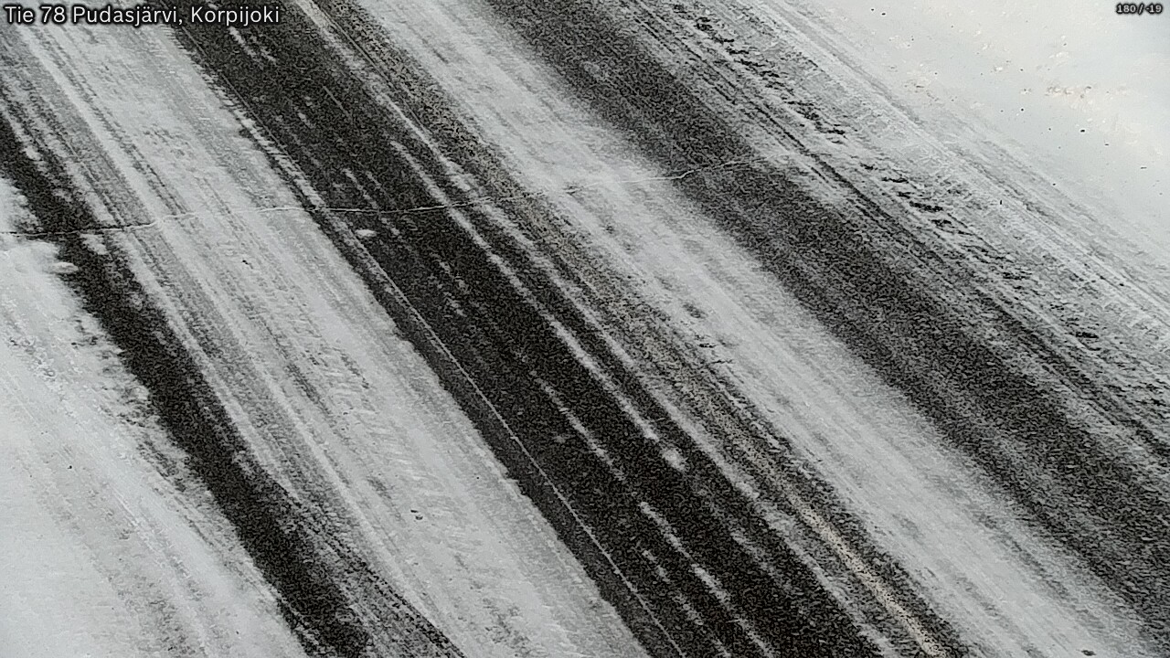 Kelikamerat Kuva Tie 78 Pudasjärvi, Korpijo, Pudasjärvi, Pohjois-Pohjanmaa