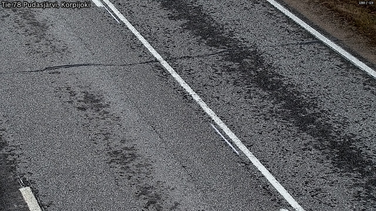 Kelikamerat Kuva Tie 78 Pudasjärvi, Korpijo, Pudasjärvi, Pohjois-Pohjanmaa