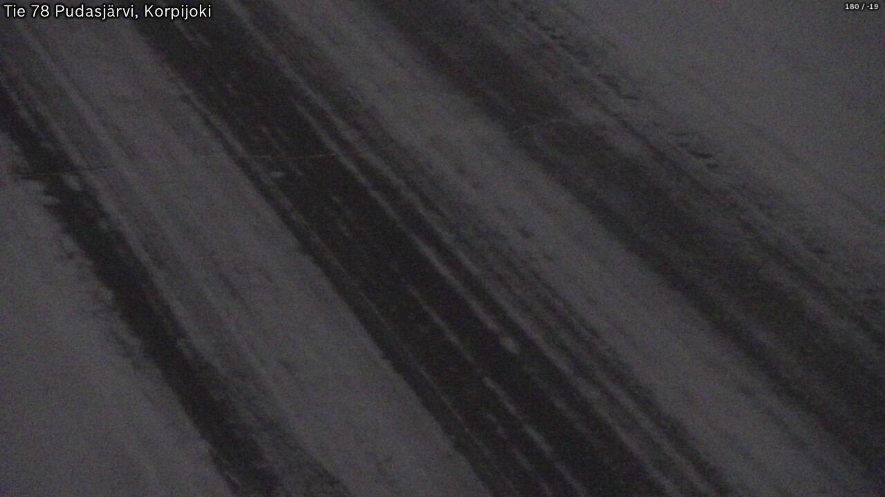 Kelikamerat Kuva Tie 78 Pudasjärvi, Korpijo, Pudasjärvi, Pohjois-Pohjanmaa