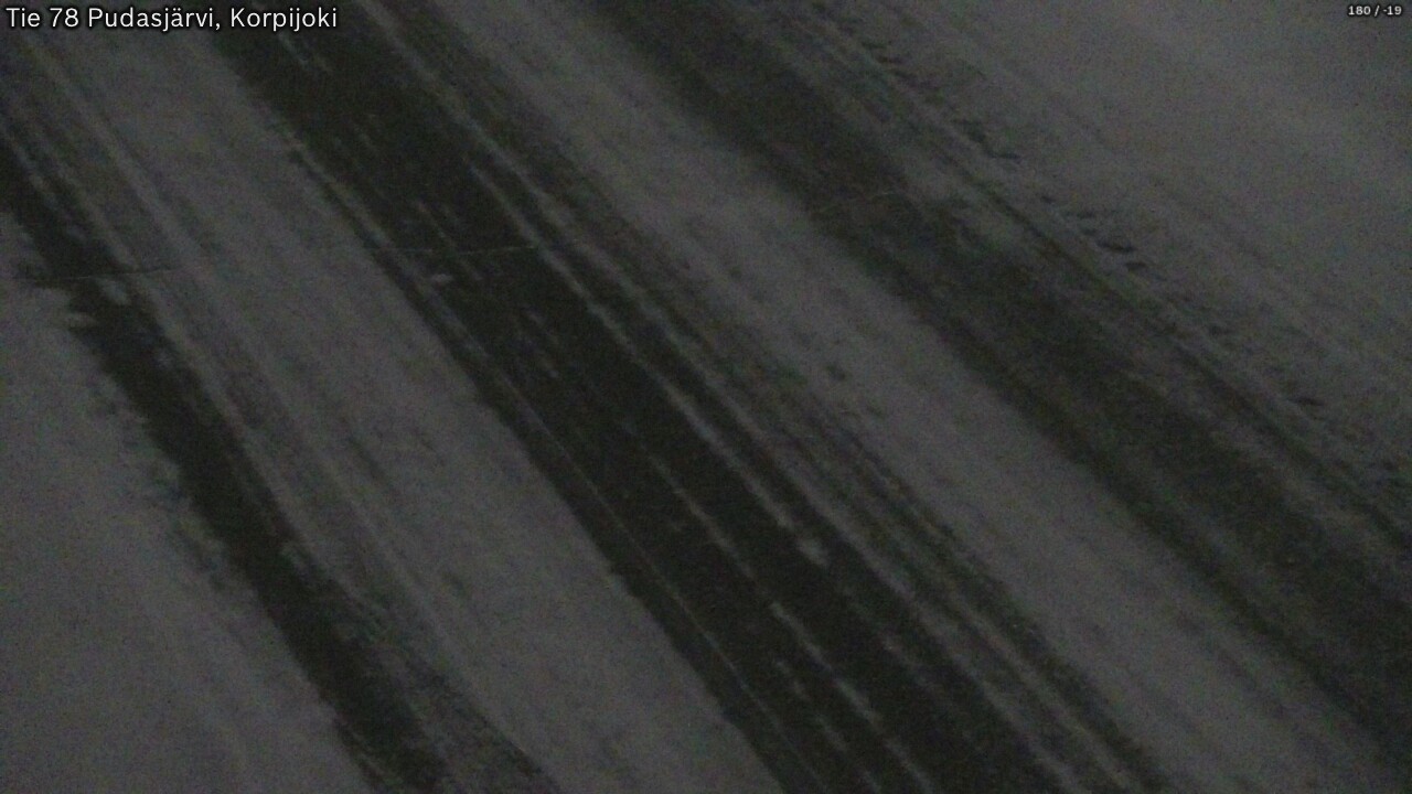 Kelikamerat Kuva Tie 78 Pudasjärvi, Korpijo, Pudasjärvi, Pohjois-Pohjanmaa