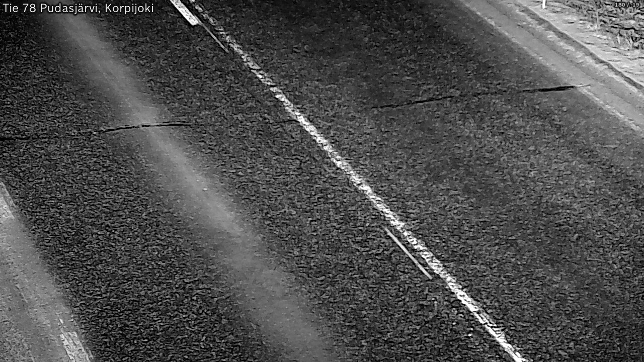 Kelikamerat Kuva Tie 78 Pudasjärvi, Korpijo, Pudasjärvi, Pohjois-Pohjanmaa