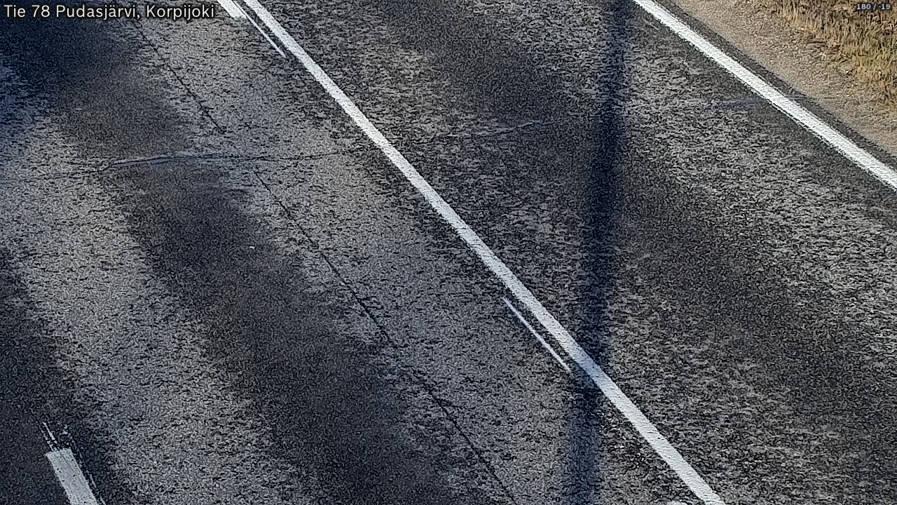 Kelikamerat Kuva Tie 78 Pudasjärvi, Korpijo, Pudasjärvi, Pohjois-Pohjanmaa