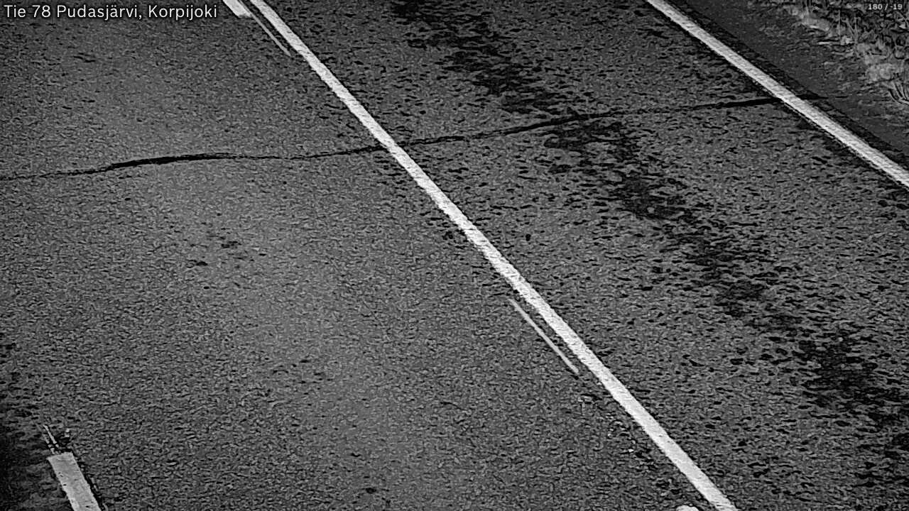 Kelikamerat Kuva Tie 78 Pudasjärvi, Korpijo, Pudasjärvi, Pohjois-Pohjanmaa