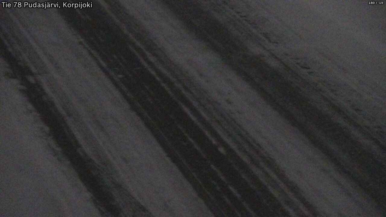 Kelikamerat Kuva Tie 78 Pudasjärvi, Korpijo, Pudasjärvi, Pohjois-Pohjanmaa