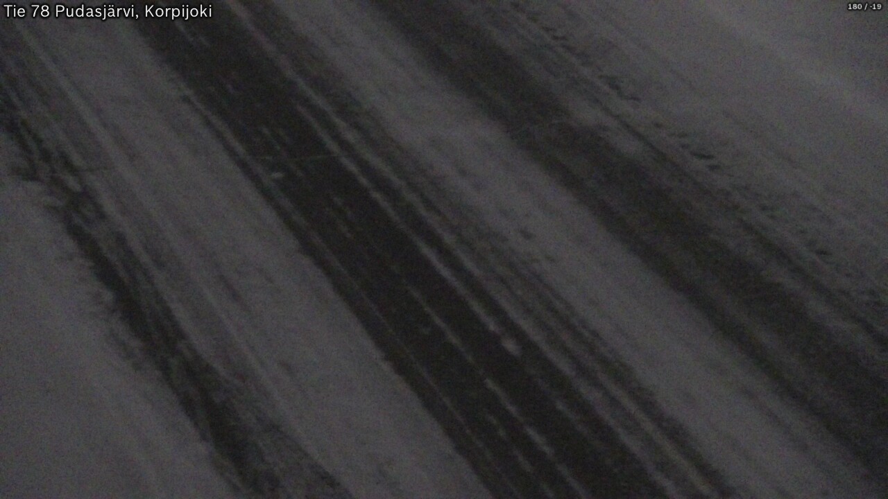 Kelikamerat Kuva Tie 78 Pudasjärvi, Korpijo, Pudasjärvi, Pohjois-Pohjanmaa