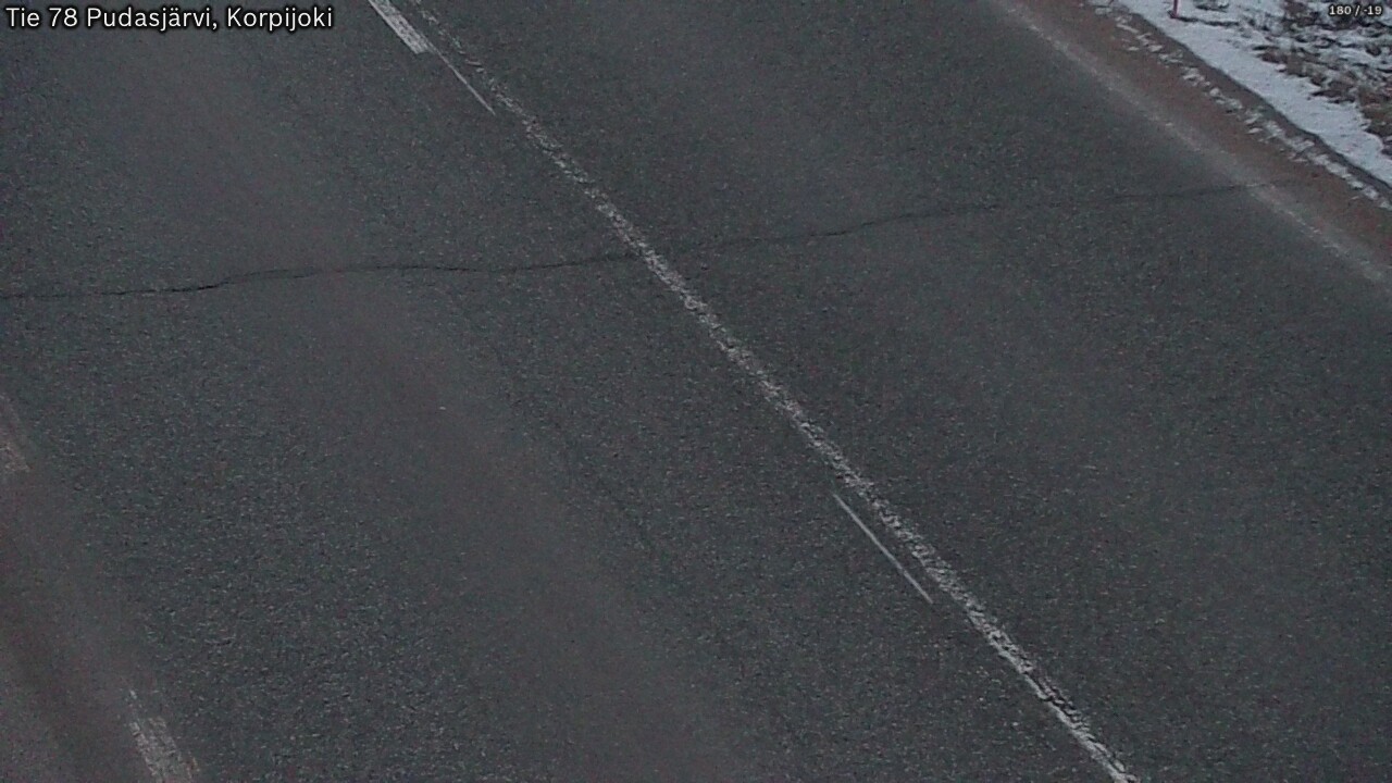 Kelikamerat Kuva Tie 78 Pudasjärvi, Korpijo, Pudasjärvi, Pohjois-Pohjanmaa