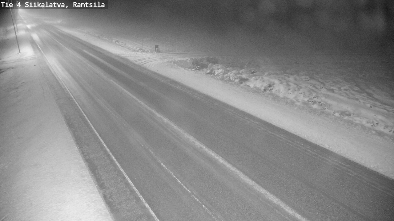 Weather Camera Image Road 4 Siikalatva, Rantsila, Siikalatva, Pohjois-Pohjanmaa