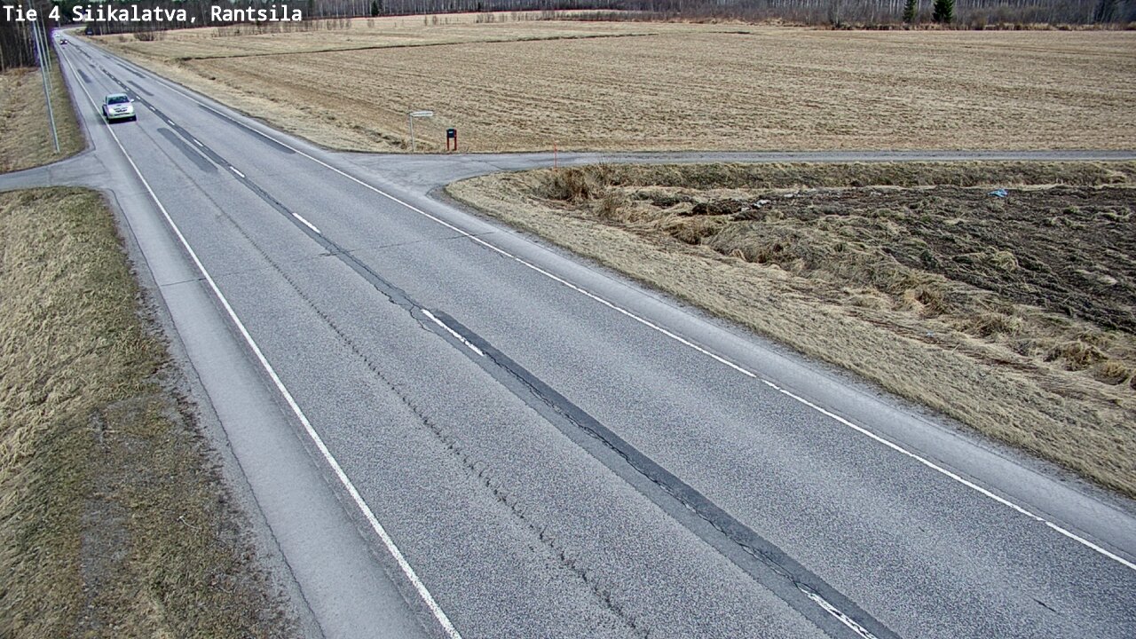 Weather Camera Image Road 4 Siikalatva, Rantsila, Siikalatva, Pohjois-Pohjanmaa