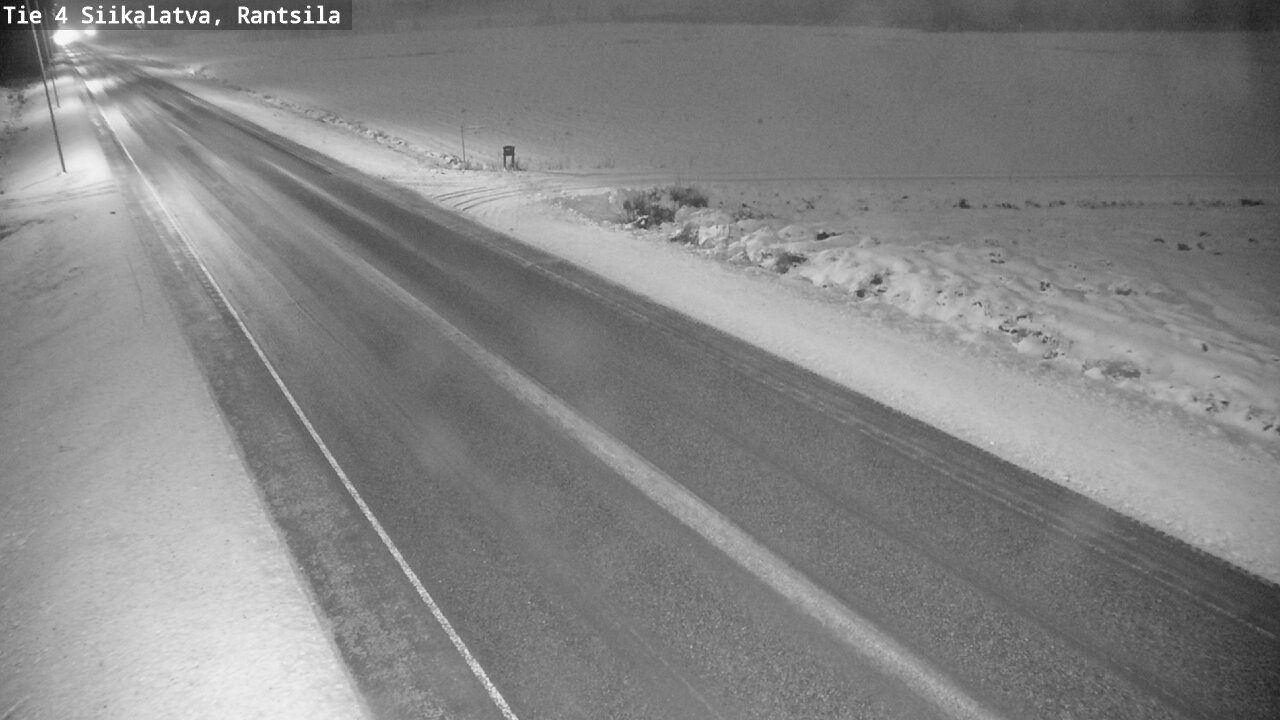 Weather Camera Image Road 4 Siikalatva, Rantsila, Siikalatva, Pohjois-Pohjanmaa