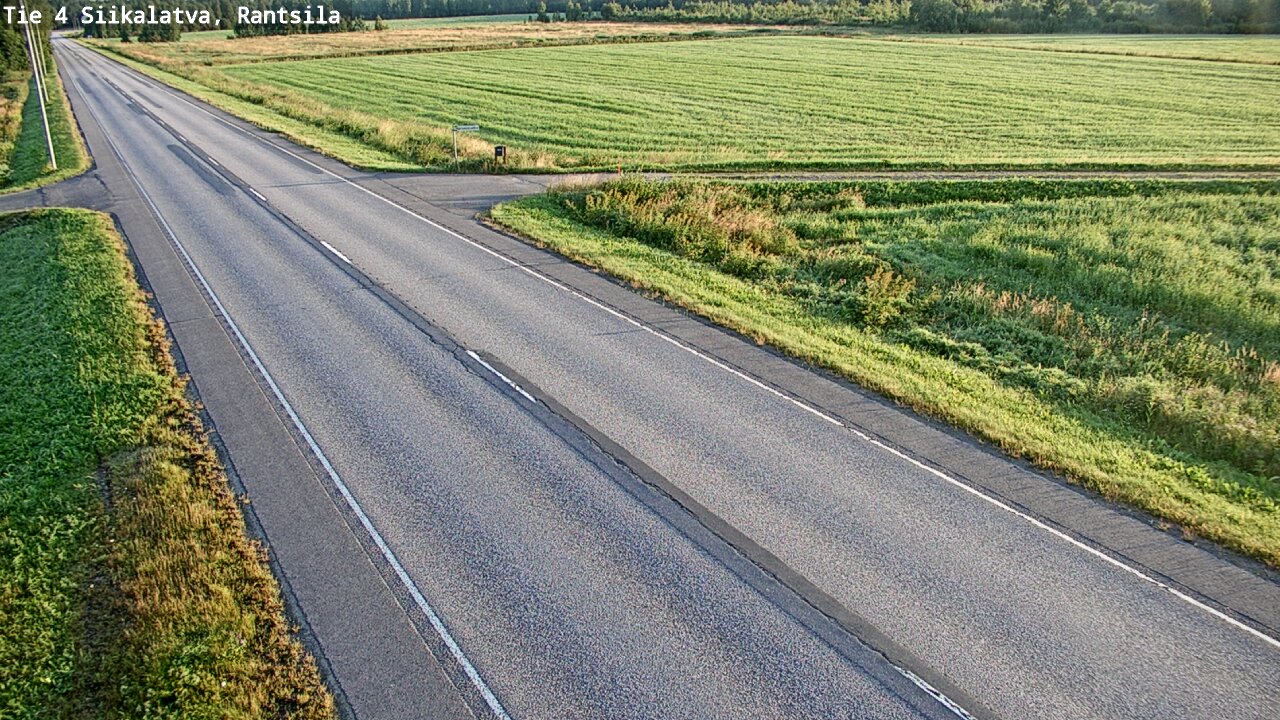 Weather Camera Image Road 4 Siikalatva, Rantsila, Siikalatva, Pohjois-Pohjanmaa