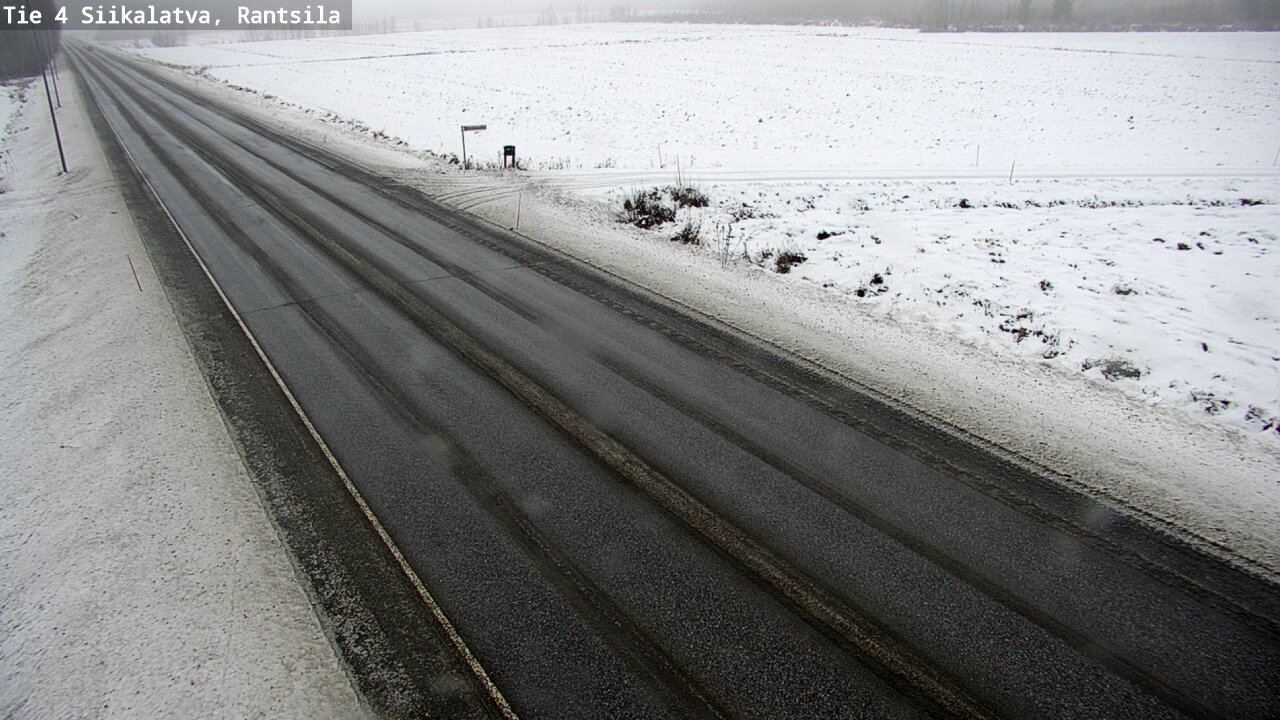 Weather Camera Image Road 4 Siikalatva, Rantsila, Siikalatva, Pohjois-Pohjanmaa