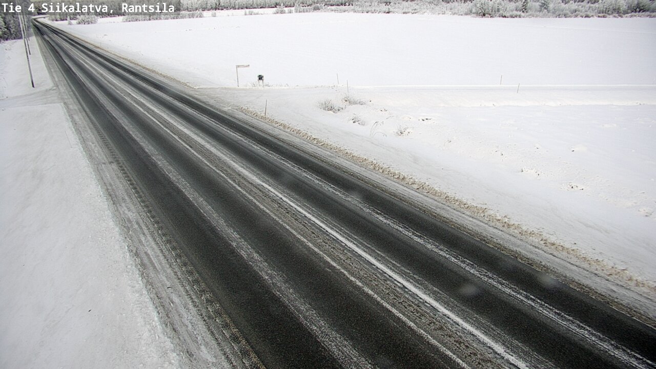 Weather Camera Image Road 4 Siikalatva, Rantsila, Siikalatva, Pohjois-Pohjanmaa