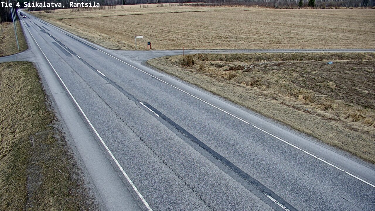 Weather Camera Image Road 4 Siikalatva, Rantsila, Siikalatva, Pohjois-Pohjanmaa