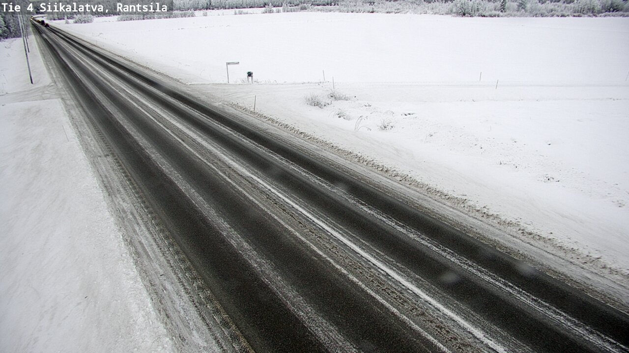 Weather Camera Image Road 4 Siikalatva, Rantsila, Siikalatva, Pohjois-Pohjanmaa
