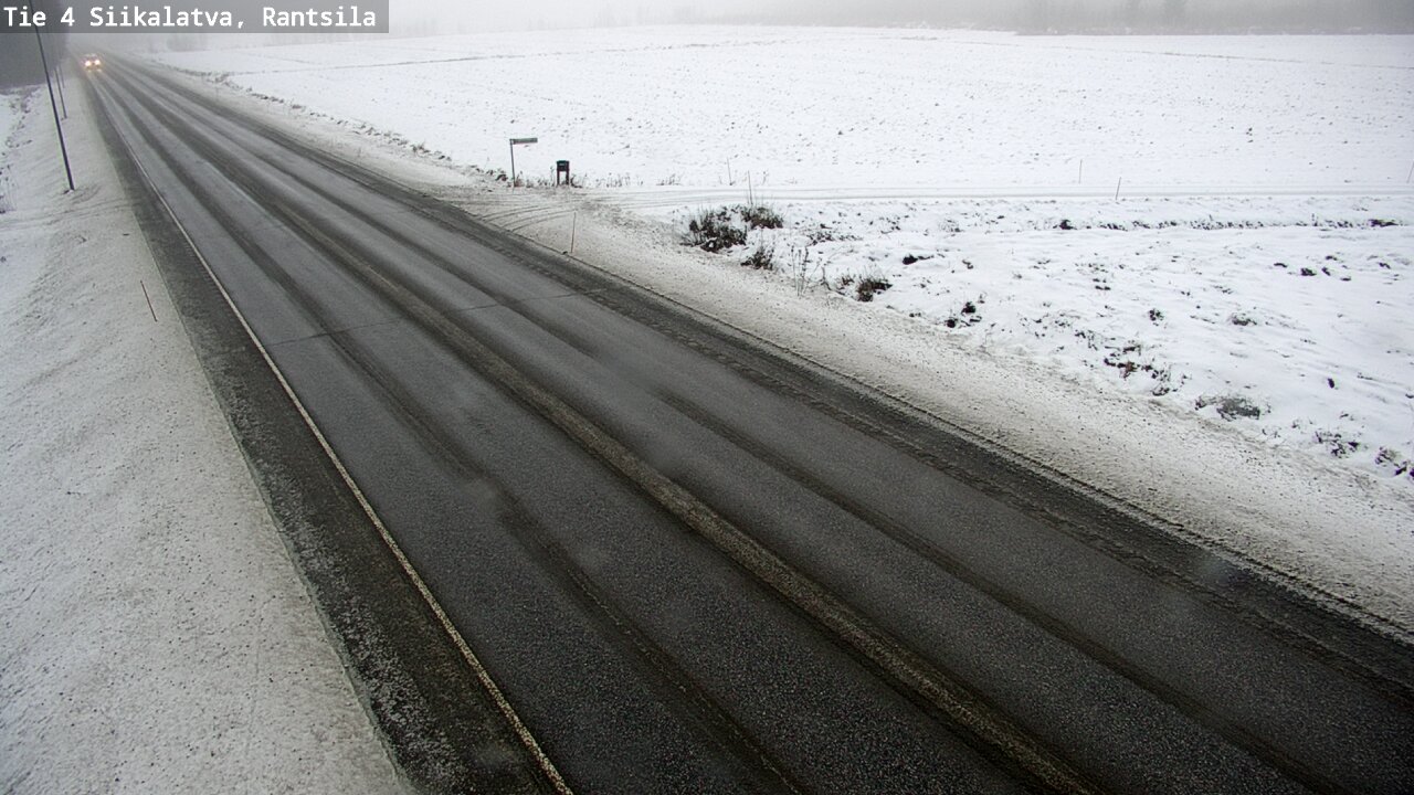 Weather Camera Image Road 4 Siikalatva, Rantsila, Siikalatva, Pohjois-Pohjanmaa