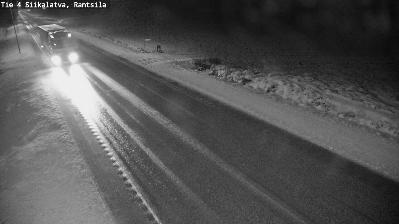 Weather Camera Image Väg 4 Siikalatva, Rantsila, Siikalatva, Pohjois-Pohjanmaa