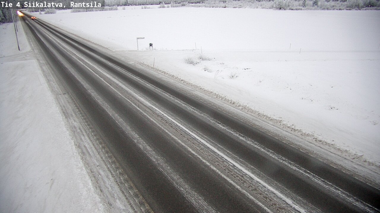 Weather Camera Image Road 4 Siikalatva, Rantsila, Siikalatva, Pohjois-Pohjanmaa