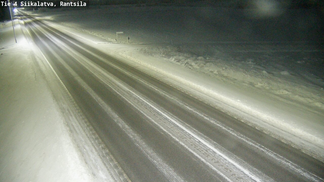 Weather Camera Image Road 4 Siikalatva, Rantsila, Siikalatva, Pohjois-Pohjanmaa