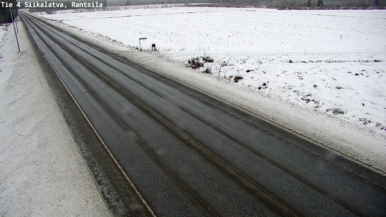 Weather Camera Image Väg 4 Siikalatva, Rantsila, Siikalatva, Pohjois-Pohjanmaa