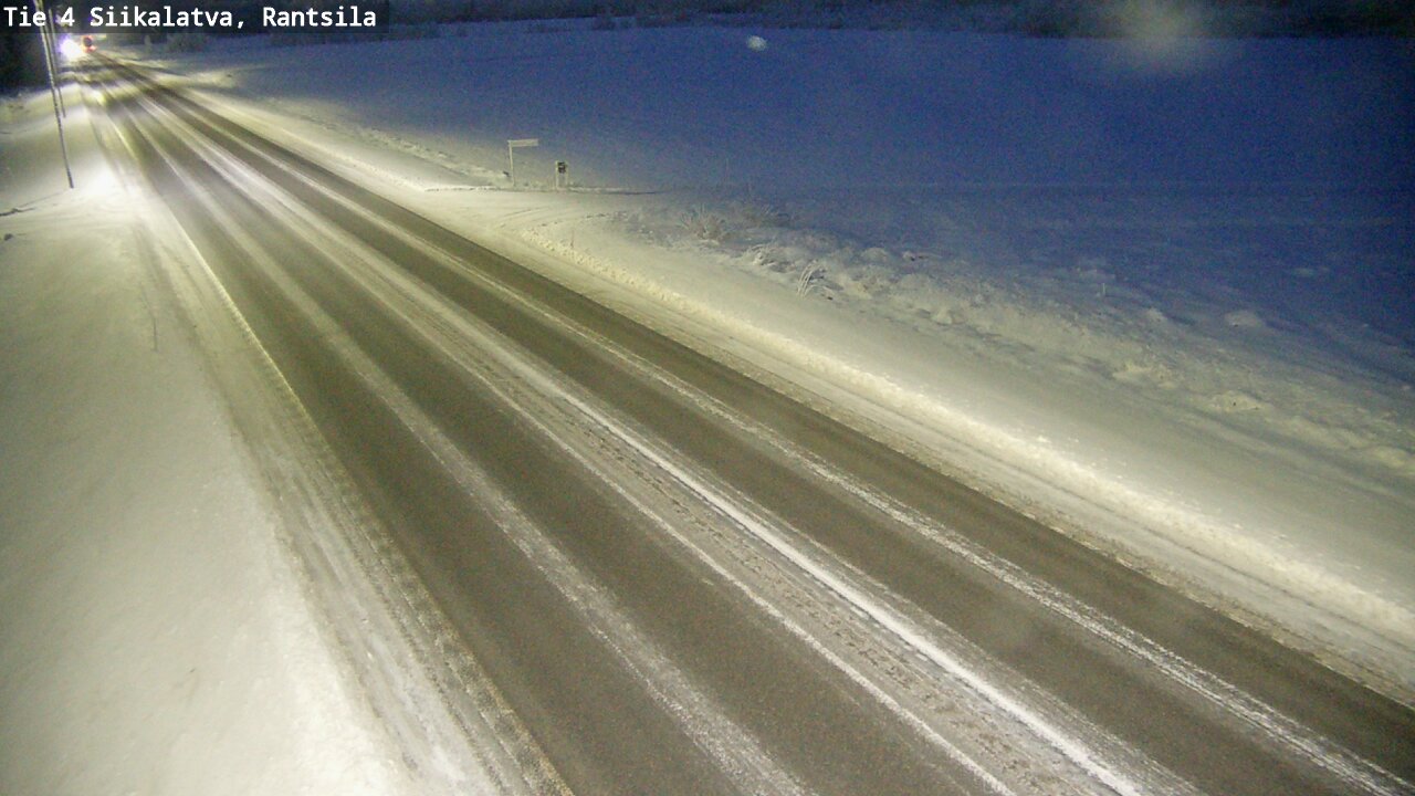 Weather Camera Image Road 4 Siikalatva, Rantsila, Siikalatva, Pohjois-Pohjanmaa