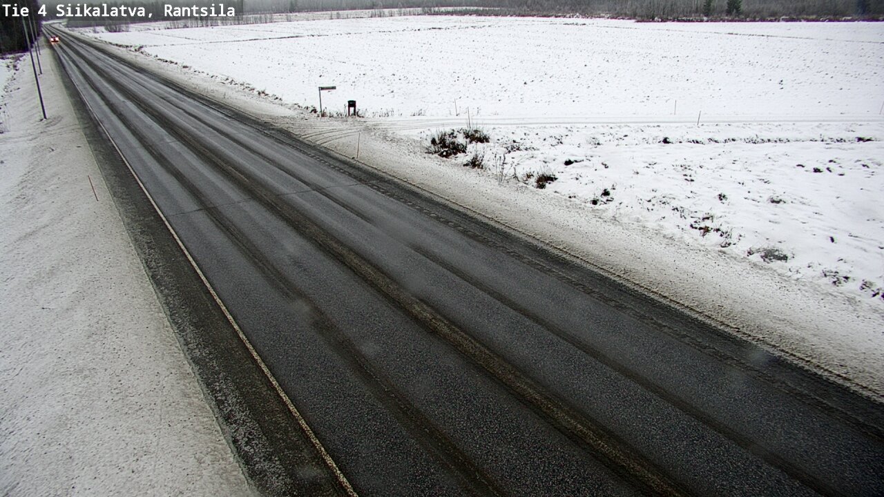 Weather Camera Image Väg 4 Siikalatva, Rantsila, Siikalatva, Pohjois-Pohjanmaa
