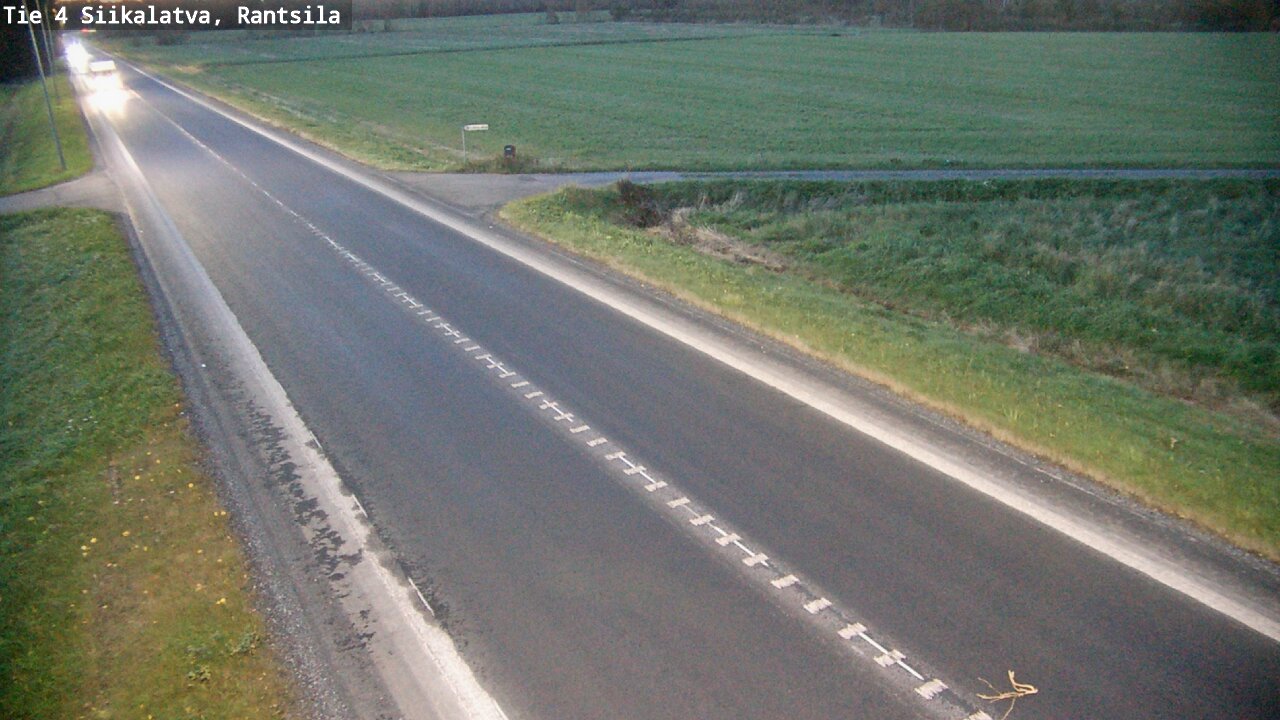 Weather Camera Image Road 4 Siikalatva, Rantsila, Siikalatva, Pohjois-Pohjanmaa