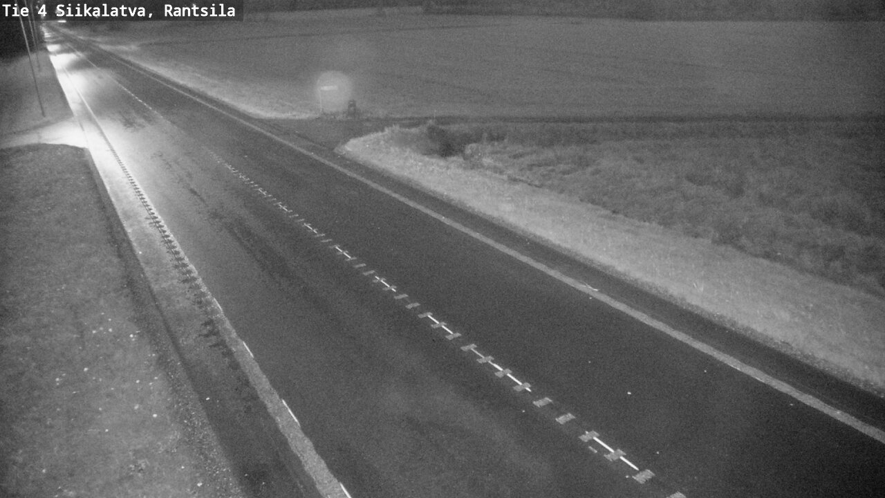 Weather Camera Image Road 4 Siikalatva, Rantsila, Siikalatva, Pohjois-Pohjanmaa