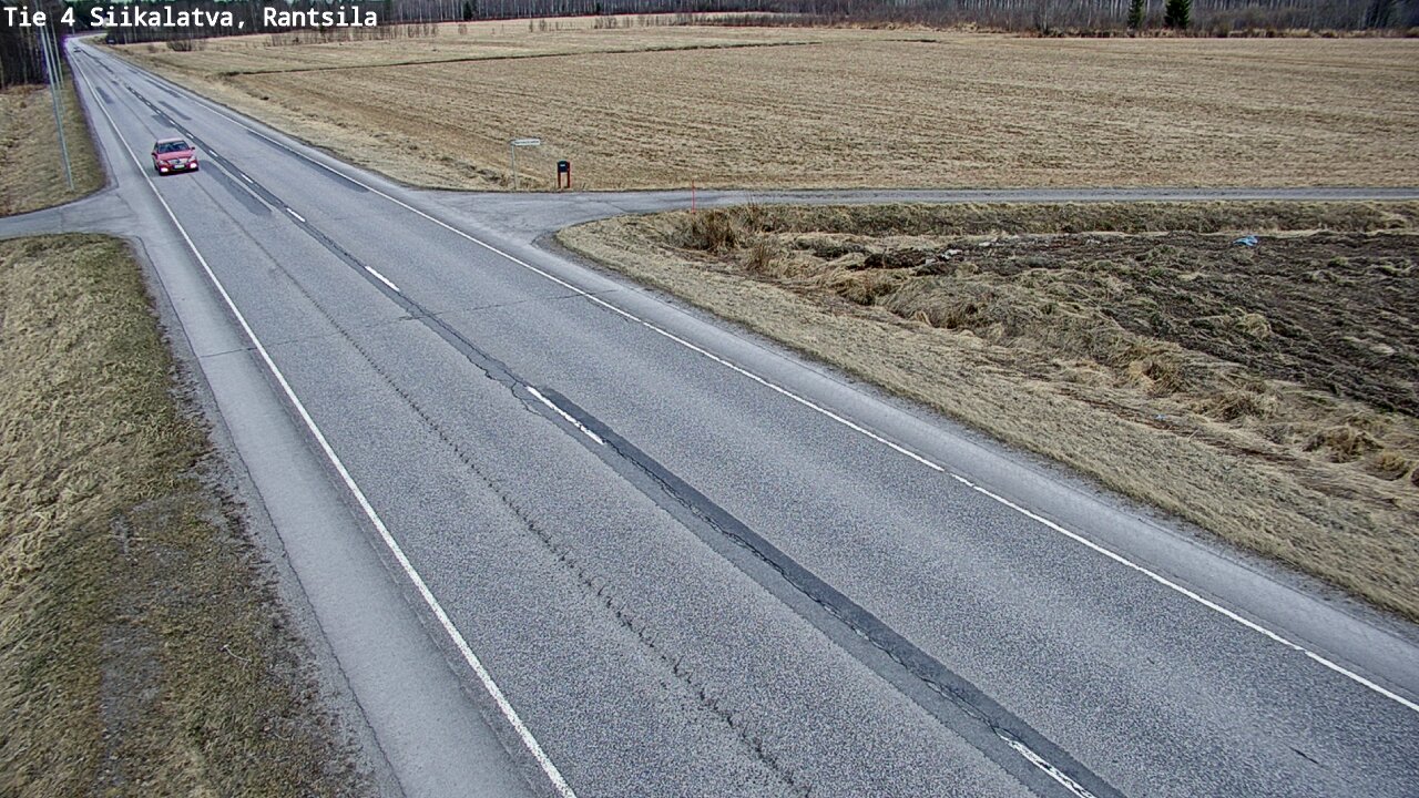 Weather Camera Image Road 4 Siikalatva, Rantsila, Siikalatva, Pohjois-Pohjanmaa