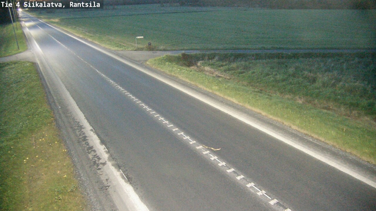 Weather Camera Image Road 4 Siikalatva, Rantsila, Siikalatva, Pohjois-Pohjanmaa