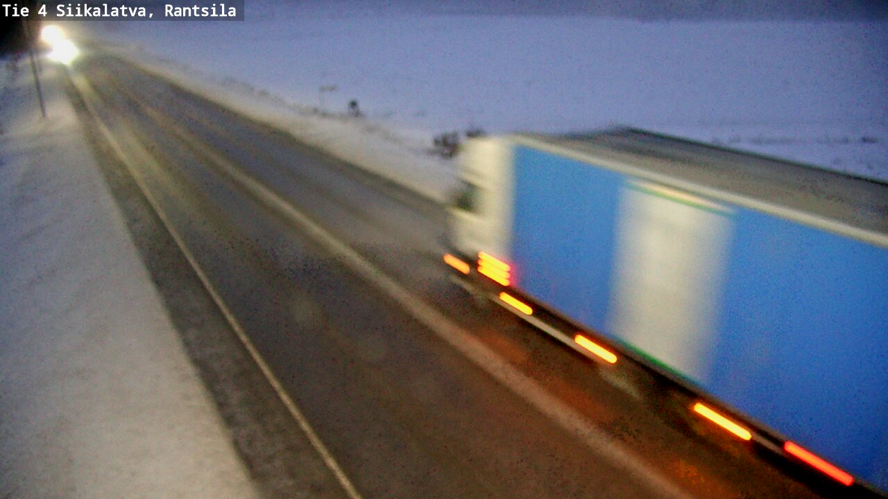 Weather Camera Image Road 4 Siikalatva, Rantsila, Siikalatva, Pohjois-Pohjanmaa