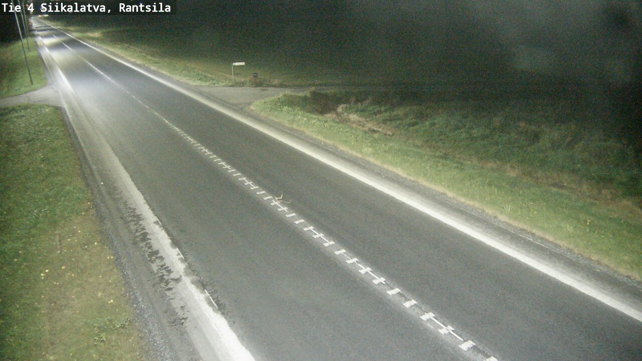Weather Camera Image Road 4 Siikalatva, Rantsila, Siikalatva, Pohjois-Pohjanmaa