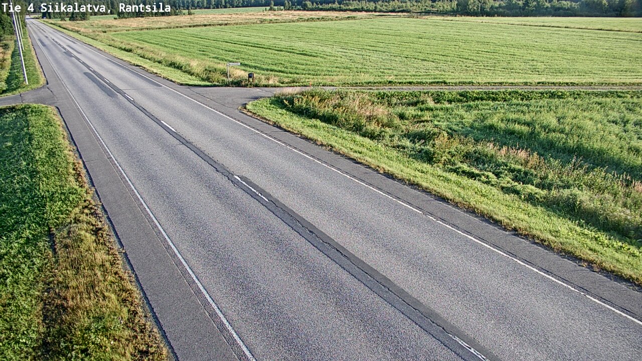 Weather Camera Image Road 4 Siikalatva, Rantsila, Siikalatva, Pohjois-Pohjanmaa