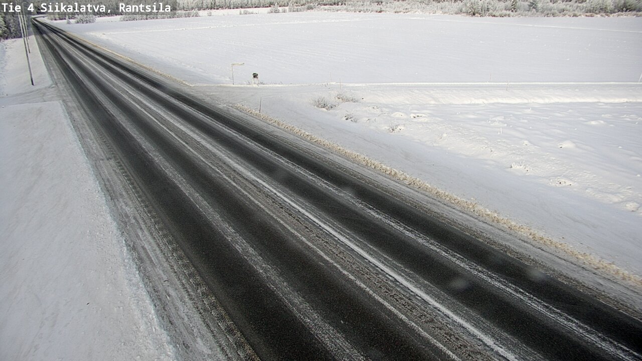 Weather Camera Image Road 4 Siikalatva, Rantsila, Siikalatva, Pohjois-Pohjanmaa