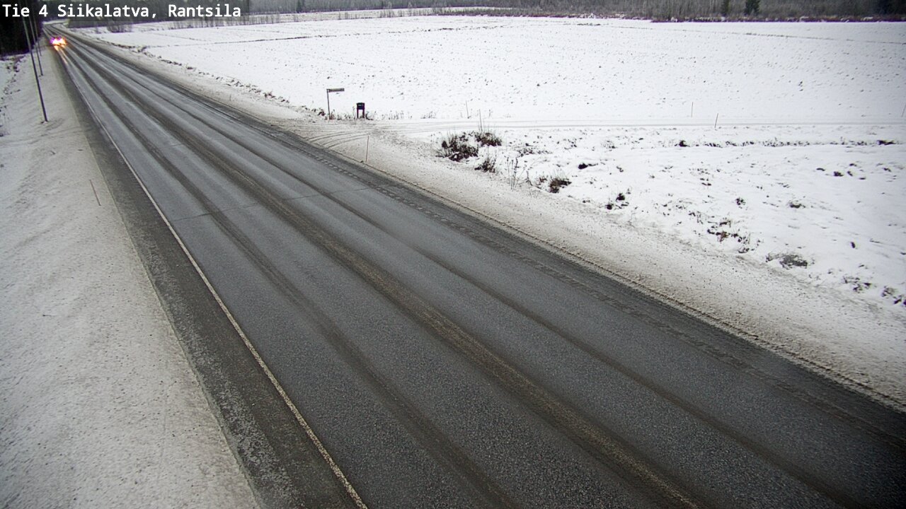 Weather Camera Image Väg 4 Siikalatva, Rantsila, Siikalatva, Pohjois-Pohjanmaa