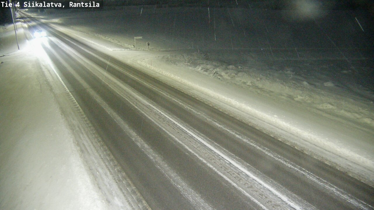 Weather Camera Image Road 4 Siikalatva, Rantsila, Siikalatva, Pohjois-Pohjanmaa