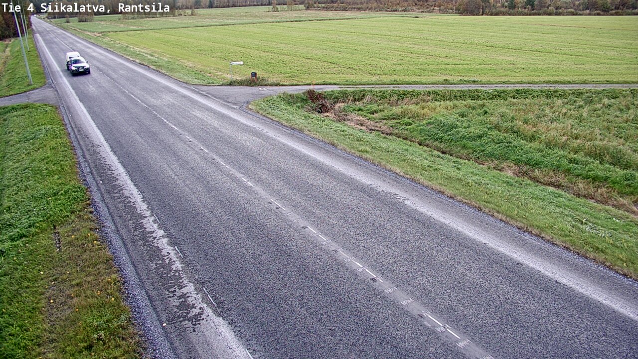 Weather Camera Image Road 4 Siikalatva, Rantsila, Siikalatva, Pohjois-Pohjanmaa