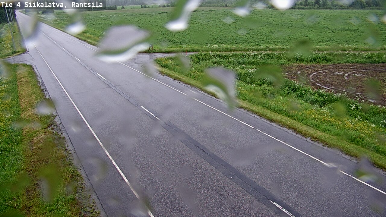Weather Camera Image Road 4 Siikalatva, Rantsila, Siikalatva, Pohjois-Pohjanmaa