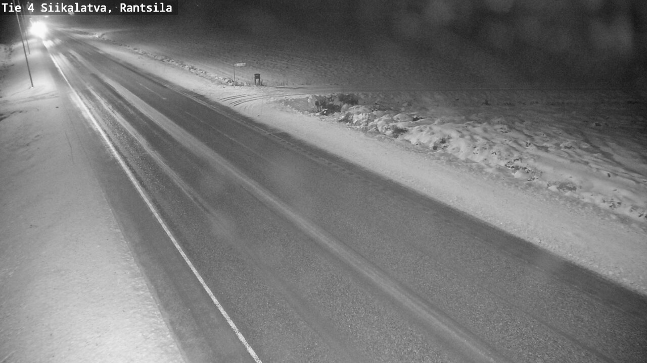 Weather Camera Image Väg 4 Siikalatva, Rantsila, Siikalatva, Pohjois-Pohjanmaa