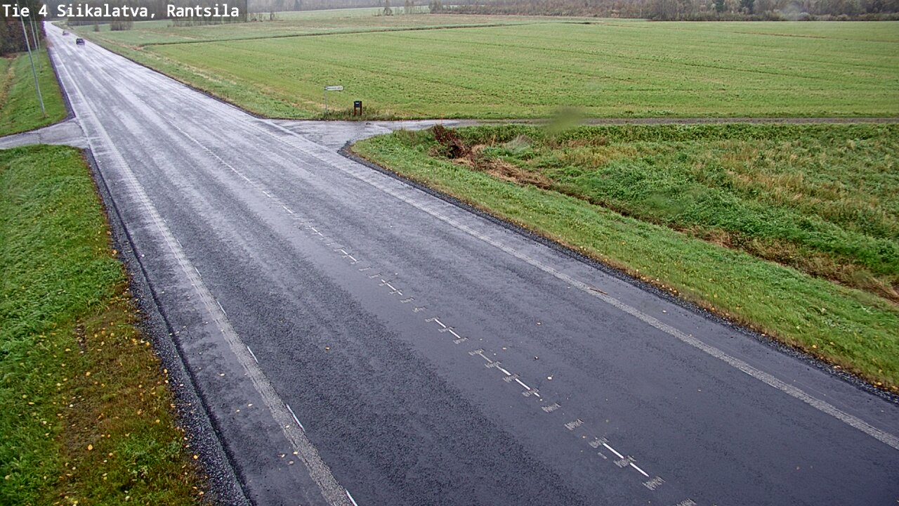 Weather Camera Image Road 4 Siikalatva, Rantsila, Siikalatva, Pohjois-Pohjanmaa