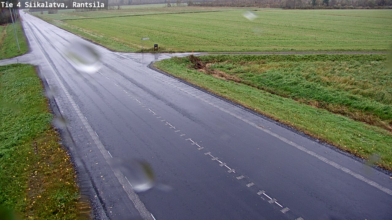 Weather Camera Image Väg 4 Siikalatva, Rantsila, Siikalatva, Pohjois-Pohjanmaa