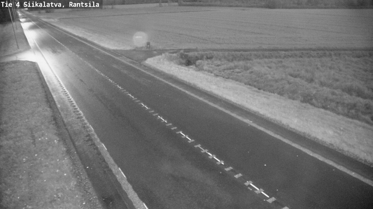 Weather Camera Image Road 4 Siikalatva, Rantsila, Siikalatva, Pohjois-Pohjanmaa